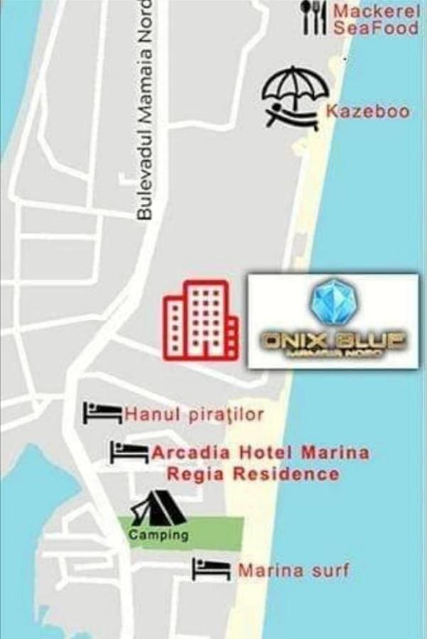 Apartamento Estival Studio By Onix Blue Mamaia Nord Năvodari Exterior foto